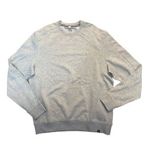 Brax Feel Good Mens Sawyer Long Sleeve Crewneck Sweatshirt Gray Size Large